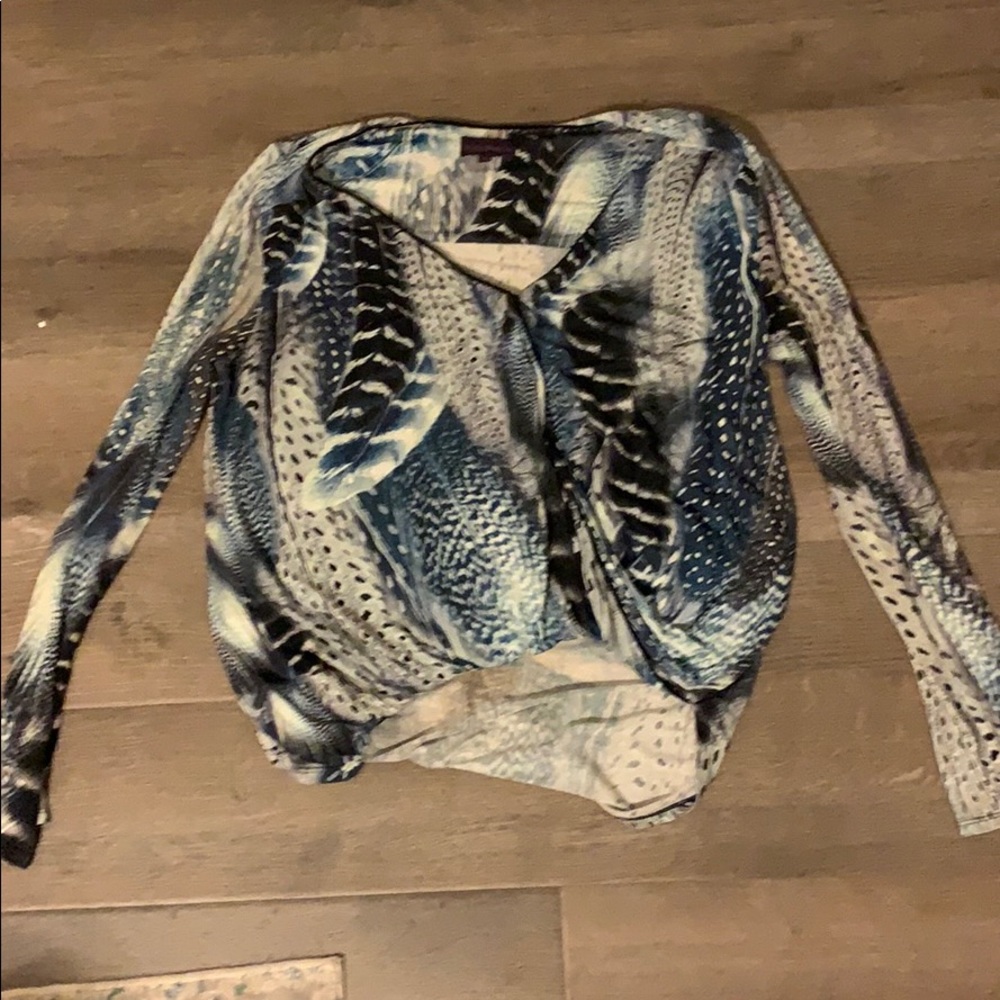 Hale Bob long sleeve blouse